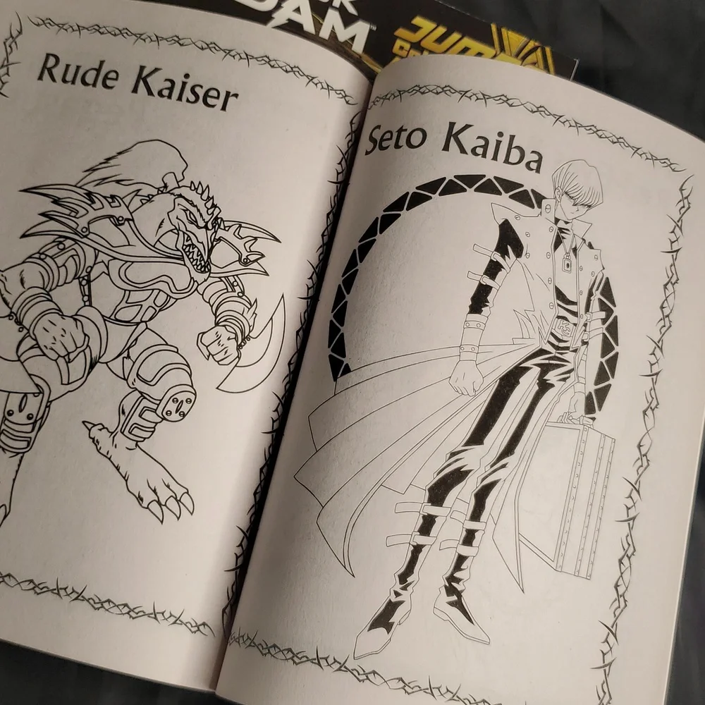 Black Adam & Yu-Gi-Oh! Coloring and Activity‎ Book Set